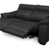 Canapé 2 places - 2 relax - Cuir noir épais – Image 3